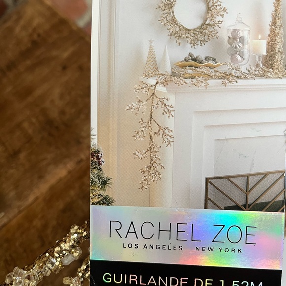 Rachel Zoe gold sparkly Christmas trees. One is 30 inches. The smaller one is 18 - Picture 7 of 16